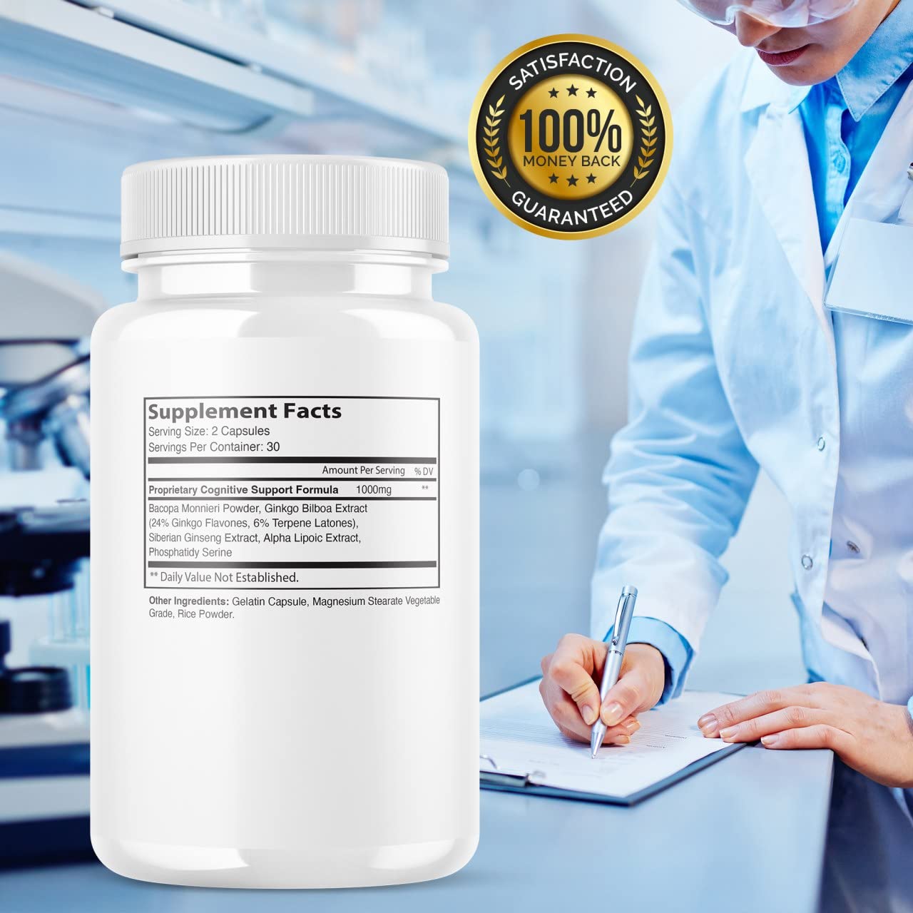 (3 Pack) Neuro Tech IQ Brain Supplement – 180 Capsules | NeuroTech IQ Focus Formula