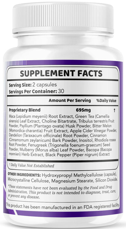 LIVORKA Neurocept Brain Supplement Capsules (5 Pack) — Focus, Memory & Clarity, 300 Capsules