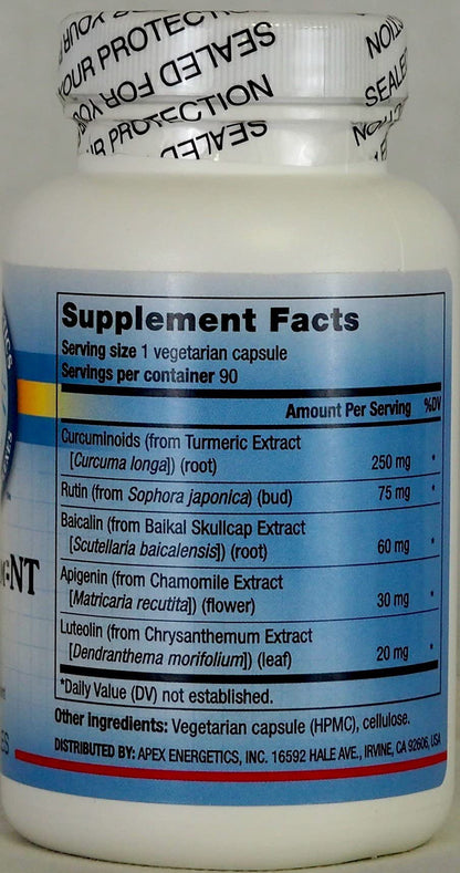 Apex Energetics NeuroFlam (K-46) 90 Capsules by Sittiyakul – Immune-Neutral Brain Support