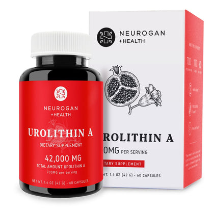 Neurogan Urolithin A 700mg Capsules – Postbiotic Cellular Health, 60 Count – Made in USA