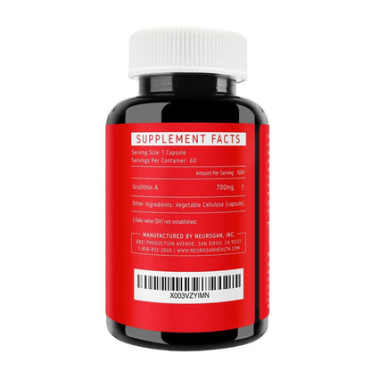 Neurogan Urolithin A 700mg Capsules – Postbiotic Cellular Health, 60 Count – Made in USA