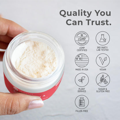 Neurogan Urolithin A Powder 800mg – Daily Wellness, Vegan & Gluten-Free | 30.4g