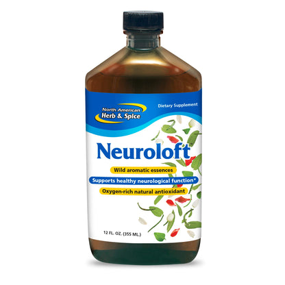 NORTH AMERICAN HERB & SPICE Neuroloft – 12 fl oz Daily Tonic for Antioxidant Support – Non-GMO, 12 Servings