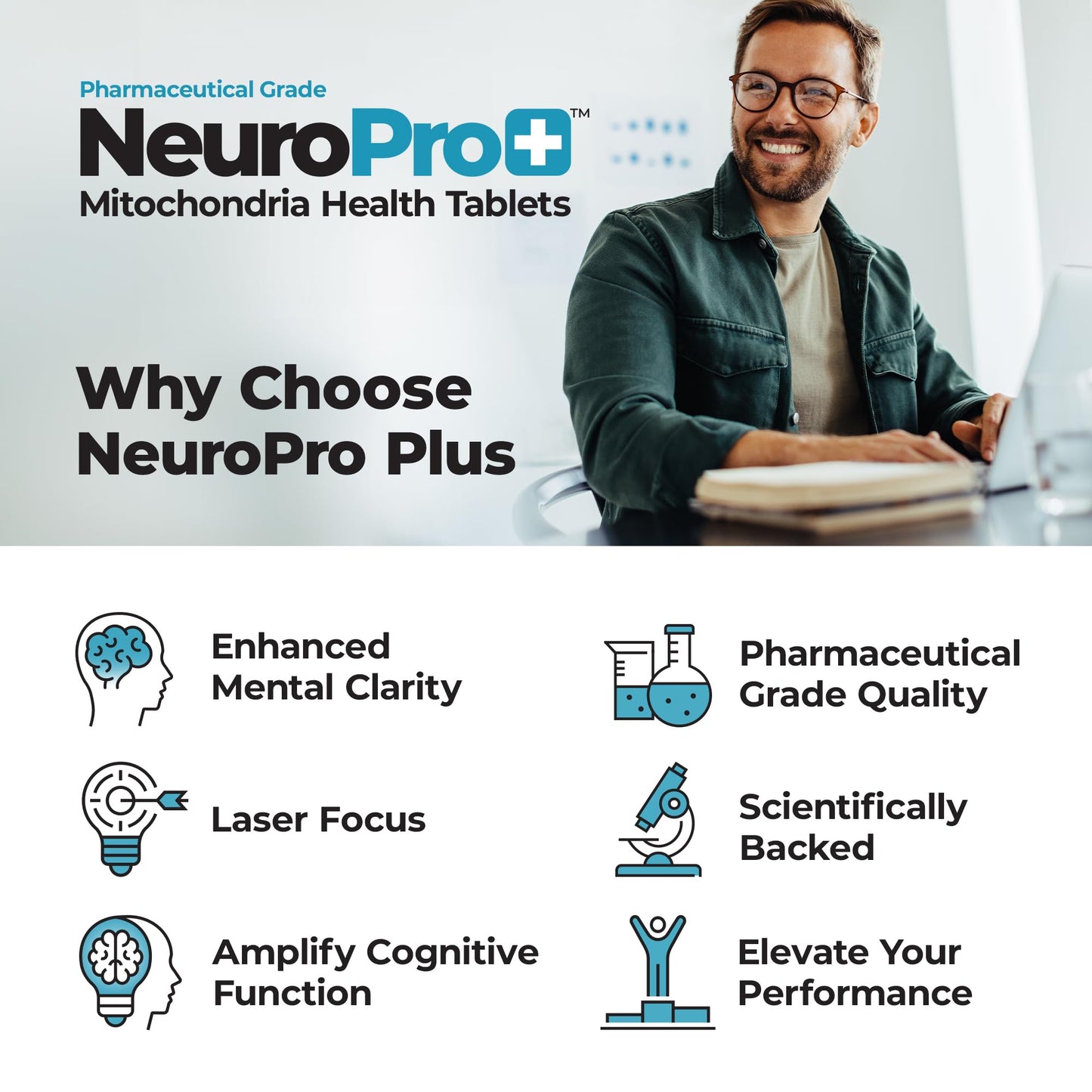 Best 365 Labs NeuroPro+ Methylene Blue & C Complex – Maximum Strength Mental Clarity, 60 Tablets