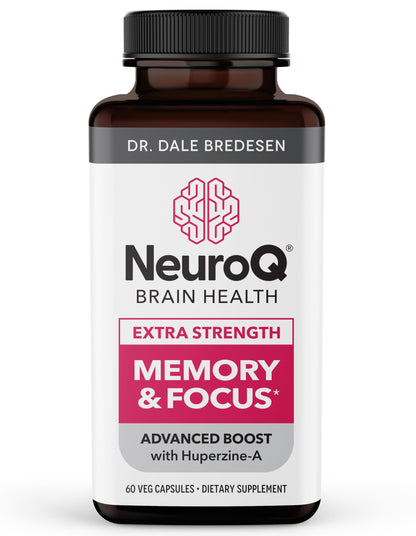 LifeSeasons NeuroQ Memory & Focus Extra Strength — Cognitive Support