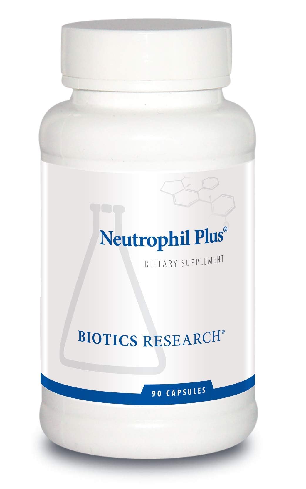 Biotics Research Neutrophil Plus – Immune Support, Upper Respiratory Health, 90 Capsules