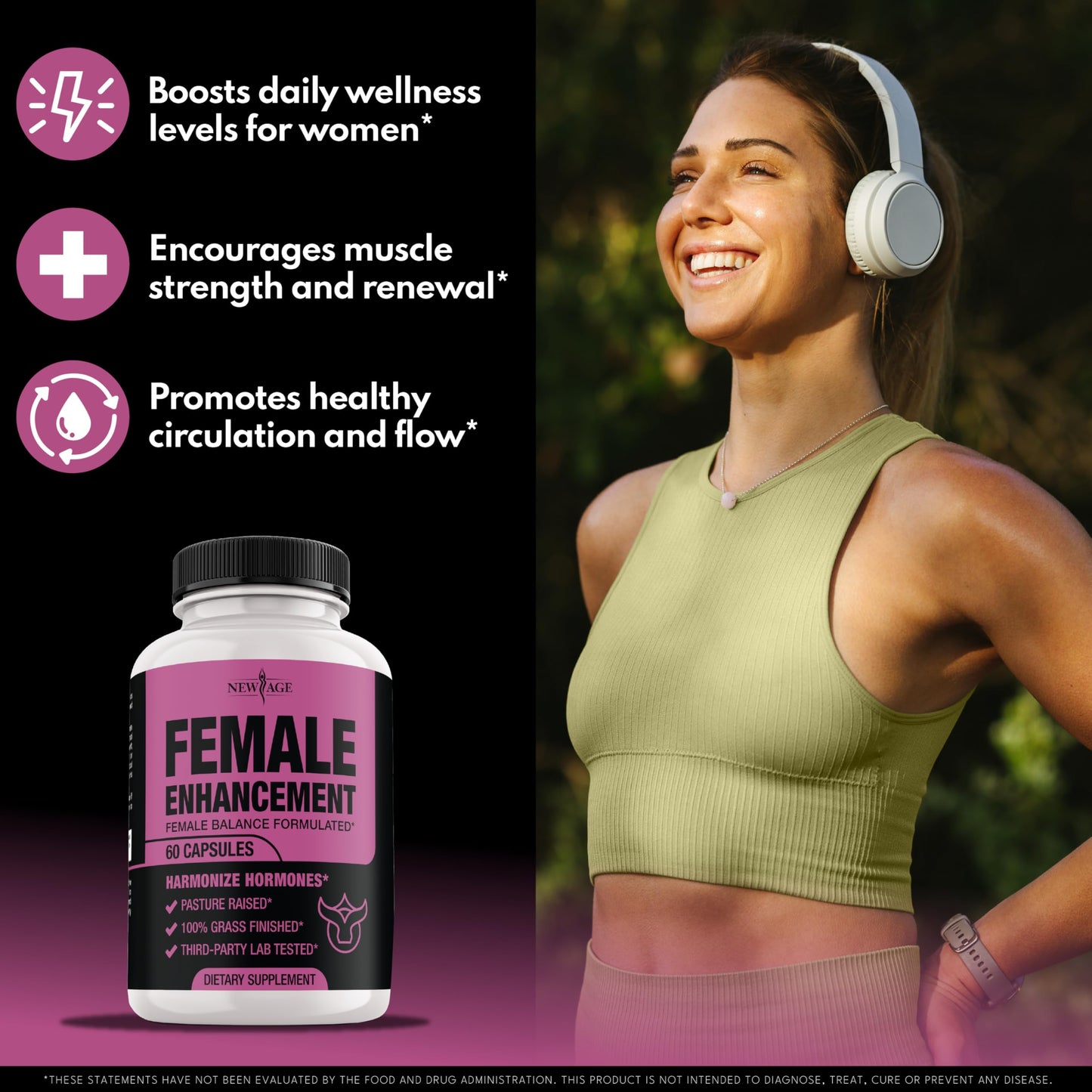 NEW AGE Beef Organ Supplement for Women – Hormone Balance & Wellness