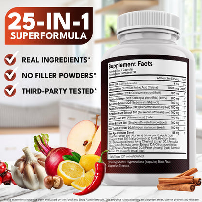 New Age Cayenne Pepper Capsules with Hawthorn Berry – 180 Count
