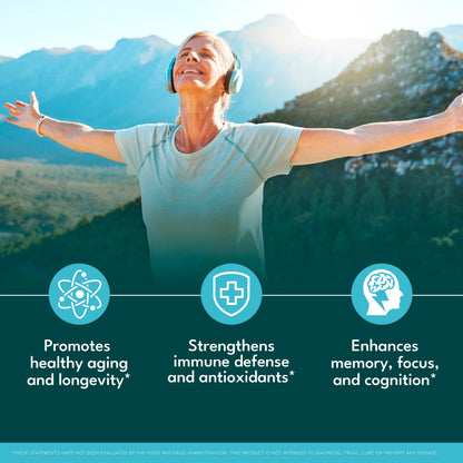 NEW AGE NAD+ Supplement Complex – 300 mg NAD+, Astaxanthin, Urolithin A, Resveratrol & CoQ10 – Vegan, Non-GMO