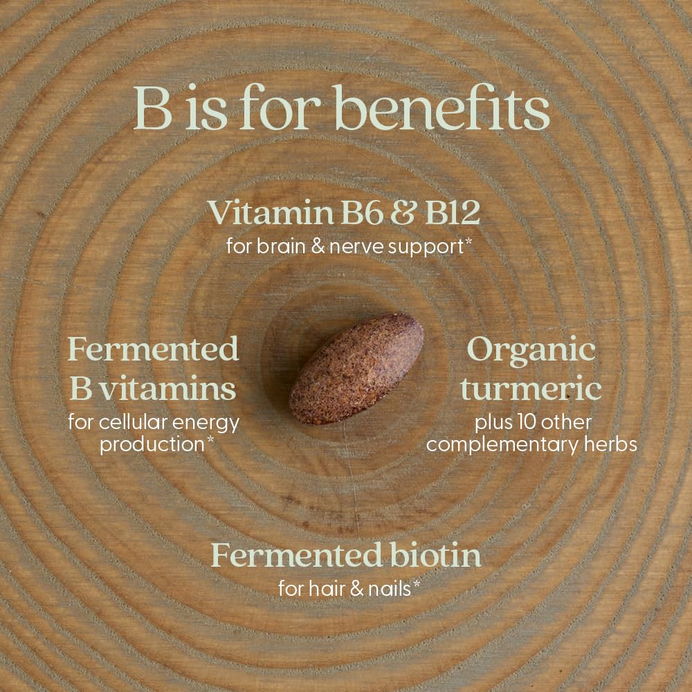 New Chapter Vitamin B Complex – Fermented Coenzyme B, Organic 90 ct