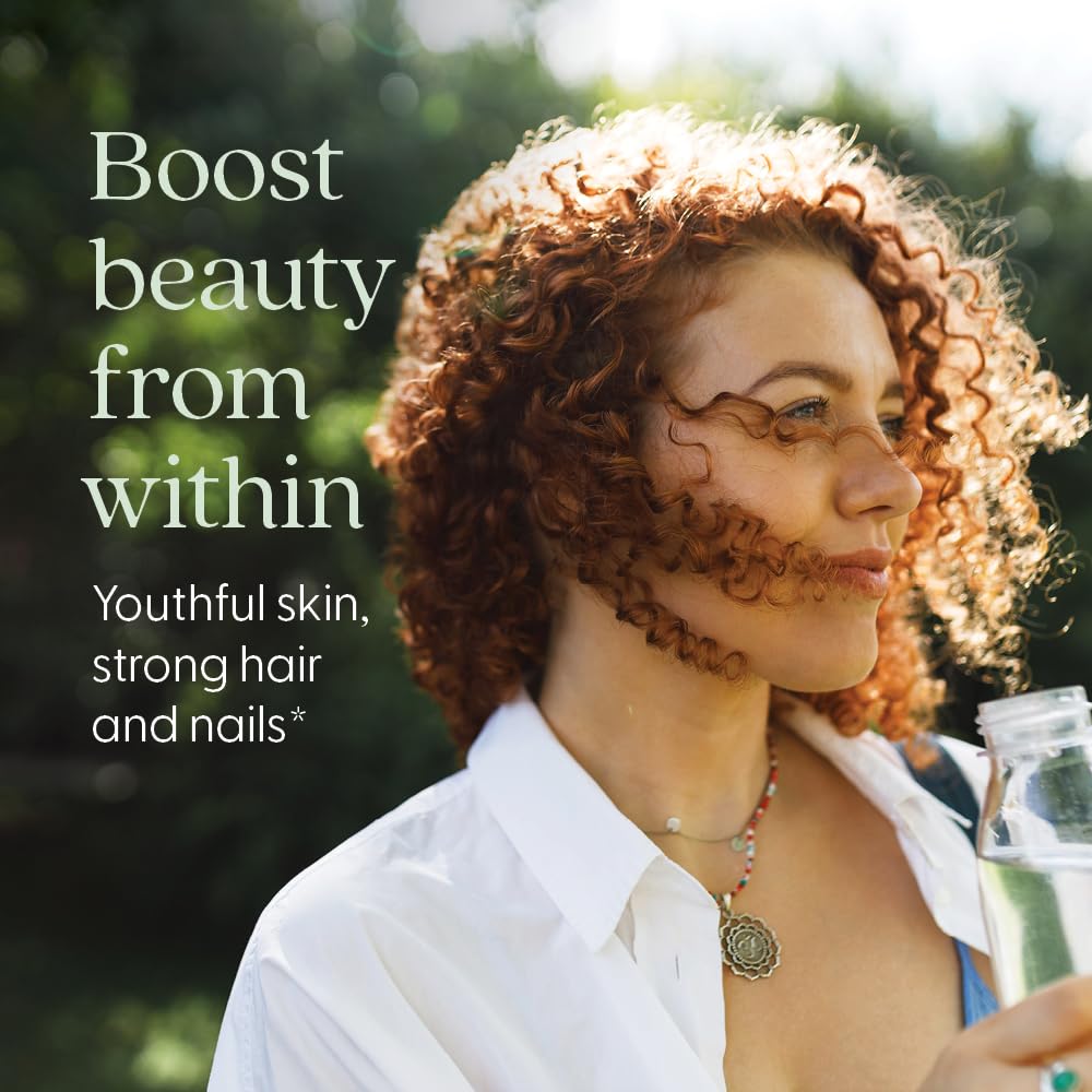 New Chapter Biotin Supplement - Vegan Hair Skin & Nails with Fermented Biotin + Astaxanthin - 60 Count