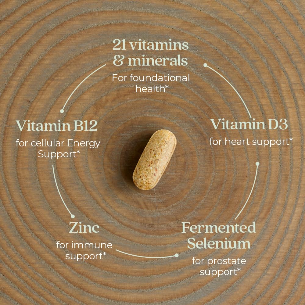 New Chapter Men's Multivitamin - One Daily, Fermented & Immune Support