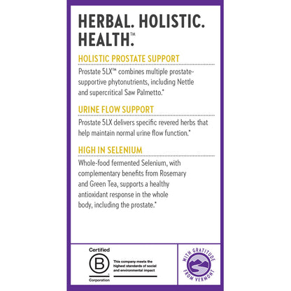 New Chapter Prostate 5LX™ – Clinical Saw Palmetto + Fermented Selenium, 120 Veg Capsules