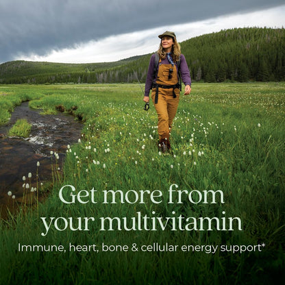 New Chapter Women's 55+ One Daily Multivitamin with Astaxanthin | Immune, Heart & Bone Support