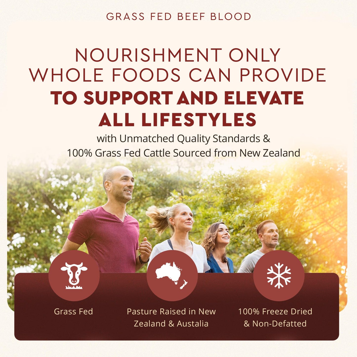 Ancestral Supplements Grass Fed Blood is Blood, Liver & Spleen Formula — 180 Capsules