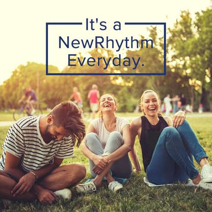 NewRhythm Probiotics 120 Billion CFU – 36 Strains, 3-in-1 Digestive Health with Prebiotics & Enzymes | 60 Count