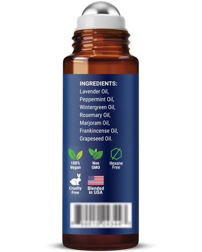 Muscle Relief Essential Oil Roll-On 10 ml by Nexon Botanics – Pure & Natural Prediluted Blend