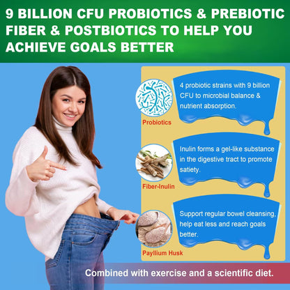 Nextdia Butyrate Gummies with Probiotics, Prebiotics & Omega-3 – Sugar Free