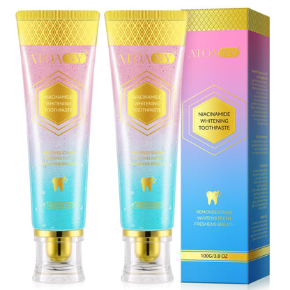 Niacinamide Whitening Toothpaste 7.6 Oz – Fresh Breath & Enamel Protection