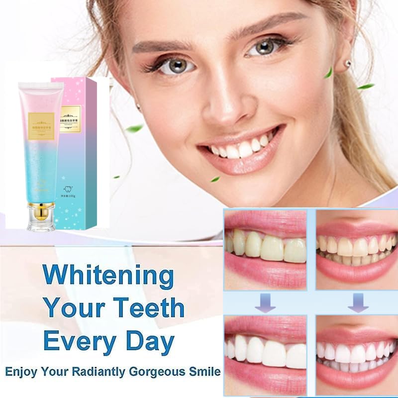 Niacinamide Whitening Toothpaste – 2Pcs (100g) | Fresh Breath & Stain Removal