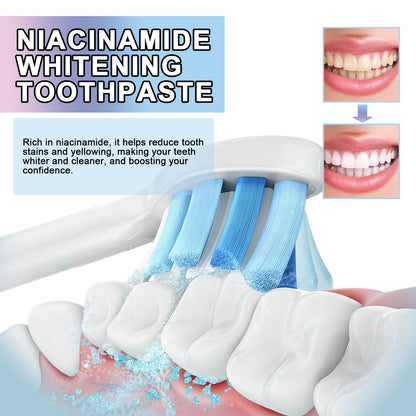 Niacinamide Whitening Toothpaste – 2Pcs (100g) | Fresh Breath & Stain Removal