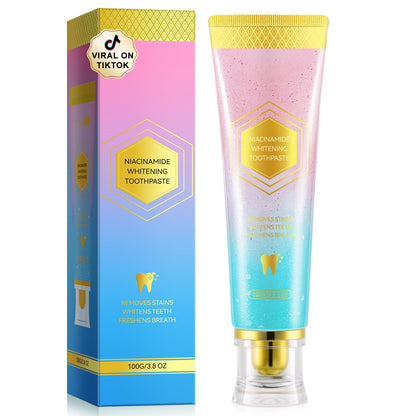 Niacinamide Whitening Toothpaste – 3.8 oz | Fresh Breath & Stain Removal