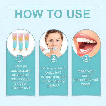 Niacinamide Whitening Toothpaste 2-Pack | Fresh Breath, Stain Removal & Enamel Safe
