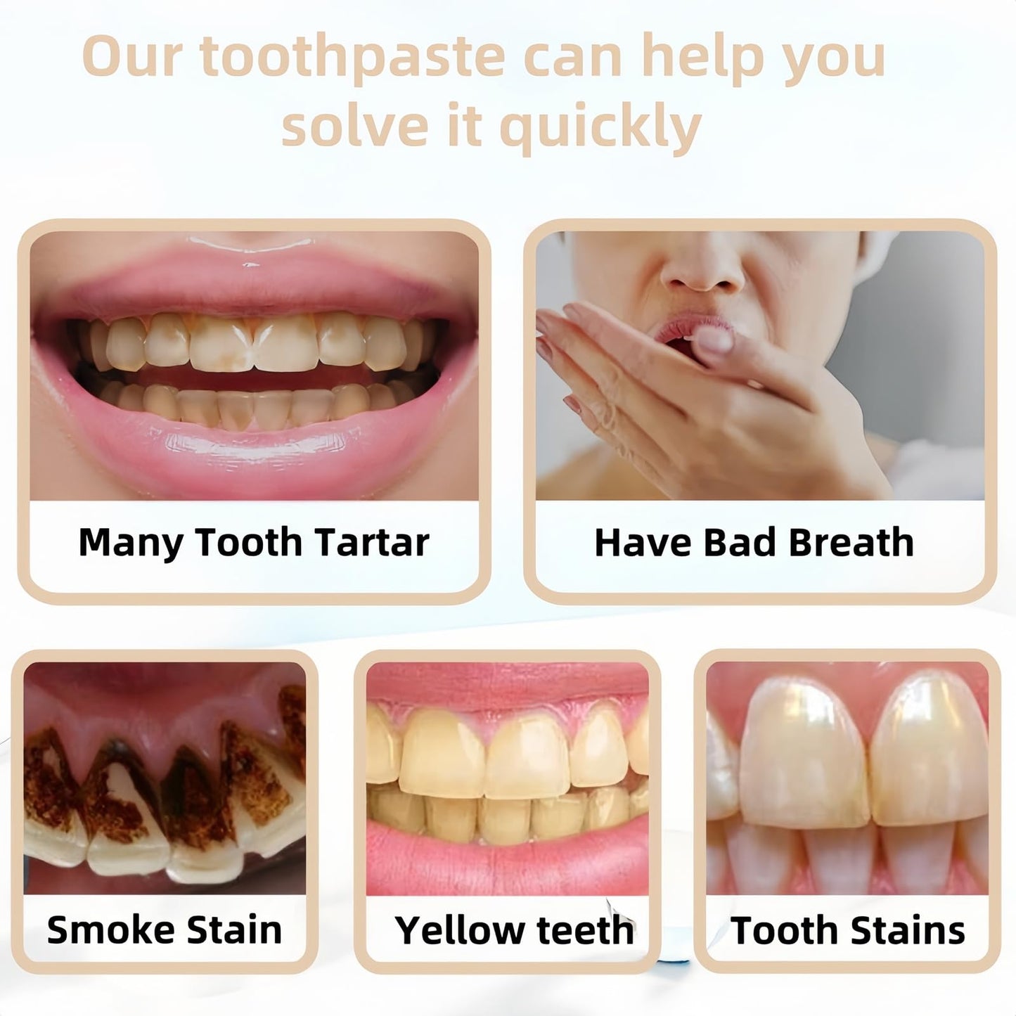 Niacinamide Whitening Toothpaste - Deep Cleaning & Stain Removal