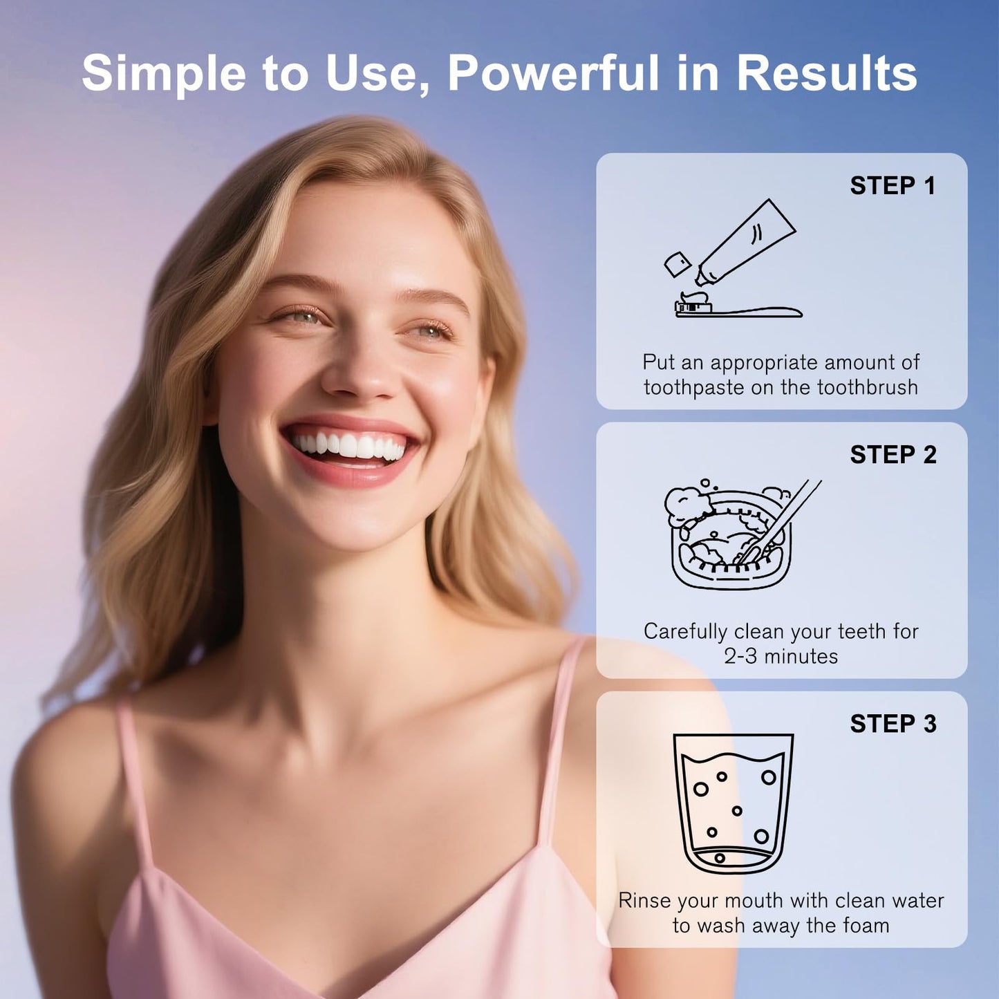 Niacinamide Whitening Toothpaste – Gentle Stain Removal & Fresh Breath (Mint)
