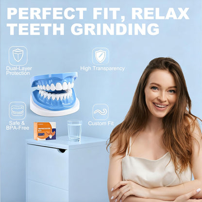 Custom Night Guard for Bruxism & Grinding – BPA-Free Mouthguard with Mold Kit
