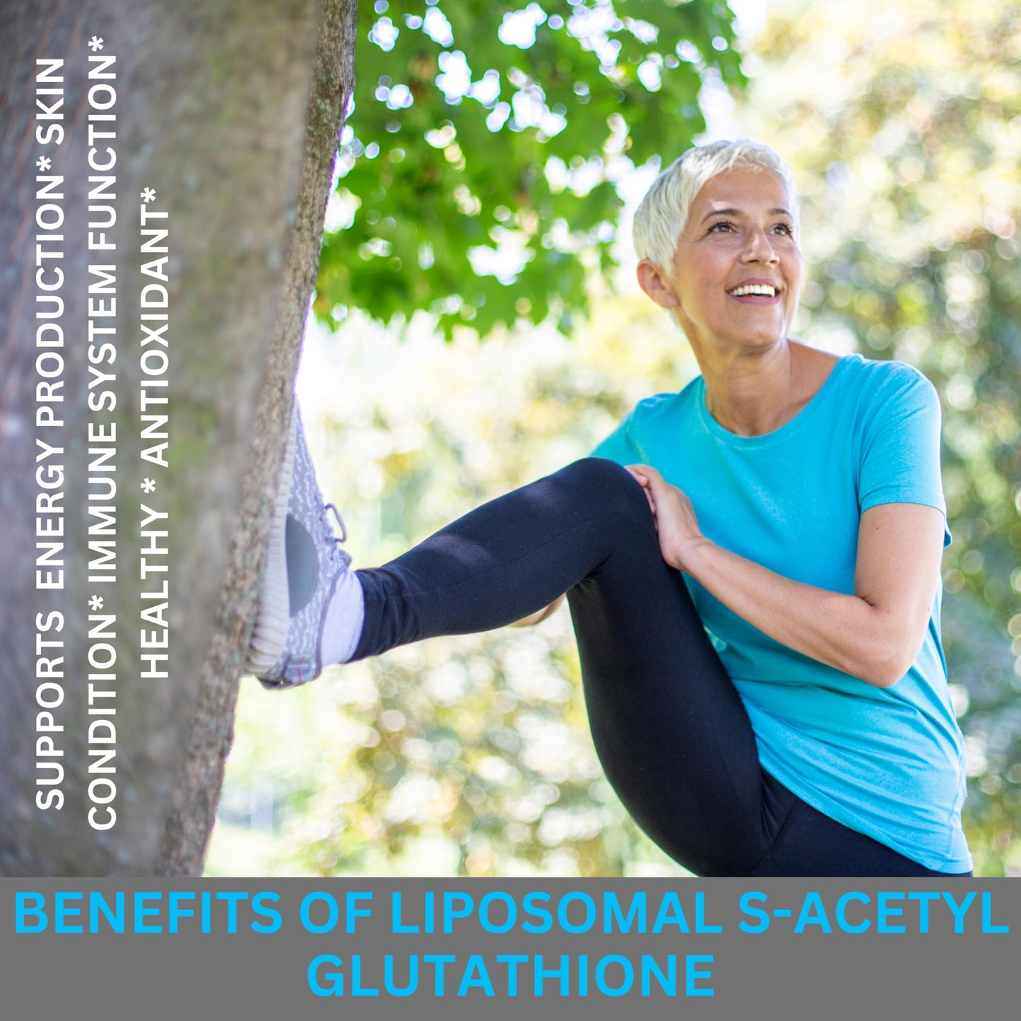 Nikoni Liposomal S-Acetyl L-Glutathione, Resveratrol, HA & Collagen - 500 mg