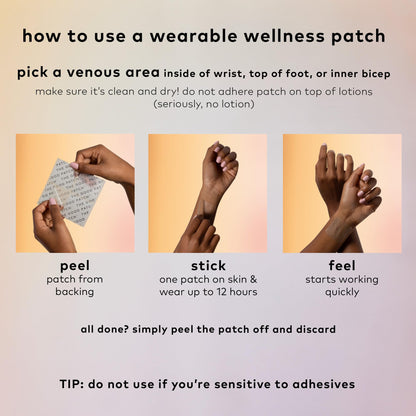 The Good Patch Nite Nite Sleep Patch – Plant-Powered, Sustained-Release Sleep Support (16 Patches)