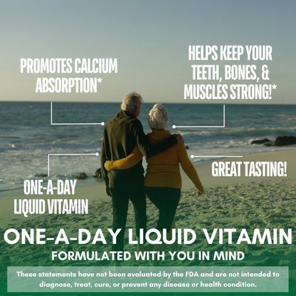 Tropical Oasis Liquid Calcium Magnesium – 98% Absorption – 32 Fl Oz (64 Serv)