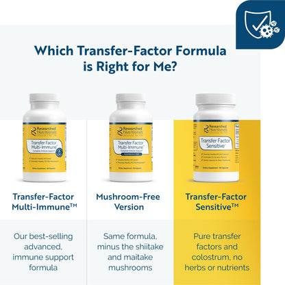 Researched Nutritionals Transfer Factor Sensitive - Immune Support Capsules (60)
