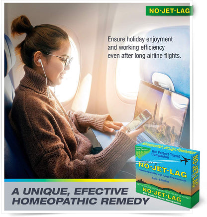 No Jet Lag Homeopathic Remedy – Miers Laboratories, 32 Chewables