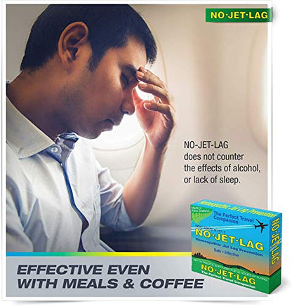 No Jet Lag Homeopathic Remedy – Miers Laboratories, 32 Chewables