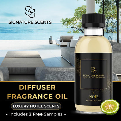 Luxury Noir Diffuser Oil for Hotels & Homes – 120ml (4.05 fl oz) Aromatherapy