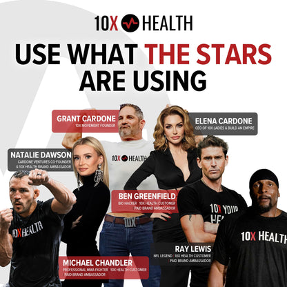 10X Health TMG Supplements - Liver Support, Heart Wellness, Energy | Non-GMO & Gluten-Free - 60 Capsules