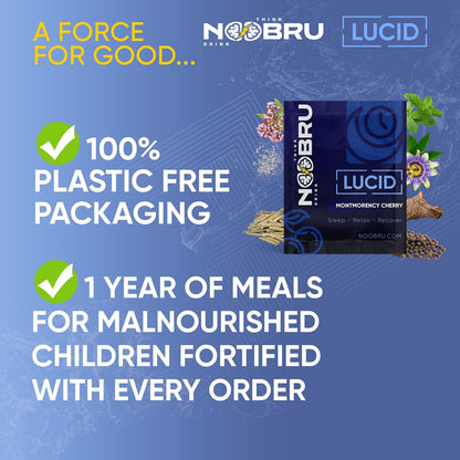 Noobru Lucid Nootropic Sleep Powder Drink – Deep Sleep & Lucid Dreams