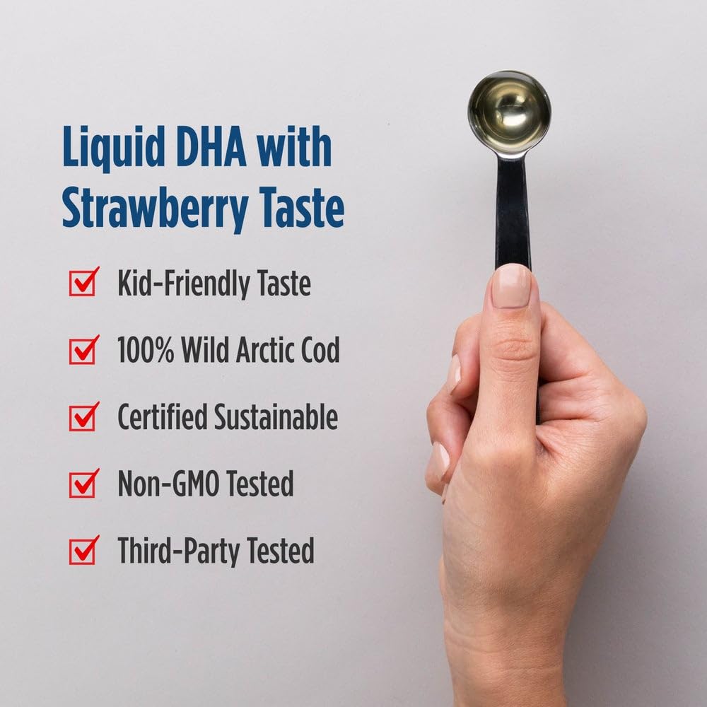 Nordic Naturals Children's DHA Strawberry - 16 oz, 530 mg Omega-3