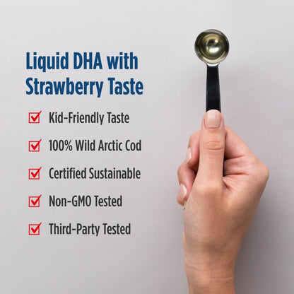 Nordic Naturals Children's DHA Strawberry - 16 oz, 530 mg Omega-3