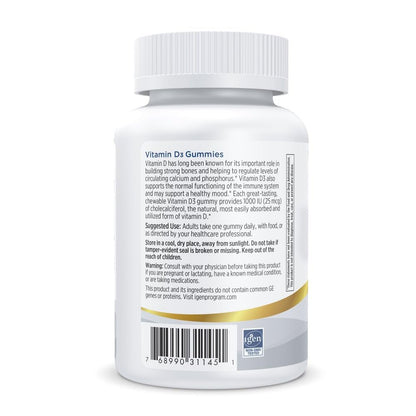Nordic Naturals Pro Vitamin D3 Gummies - Wild Berry, 1000 IU (60 Gummies)