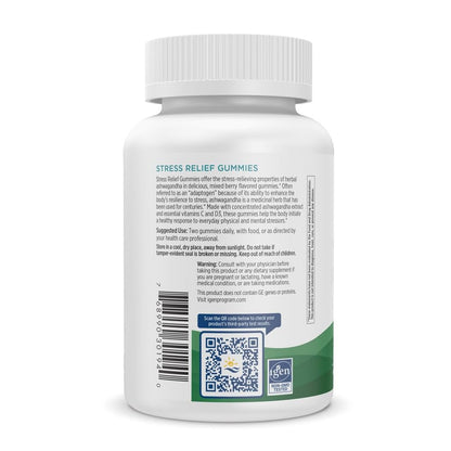 Nordic Naturals Stress Relief Gummies – Mixed Berry (40 Gummies) | Non-GMO, Vegetarian, 20 Servings
