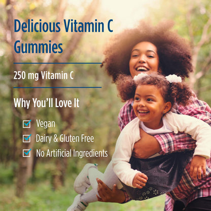 Nordic Naturals Vitamin C Gummies Tart Tangerine – 120 Gummies, 60 Servings per Pack, Vegan & Non-GMO