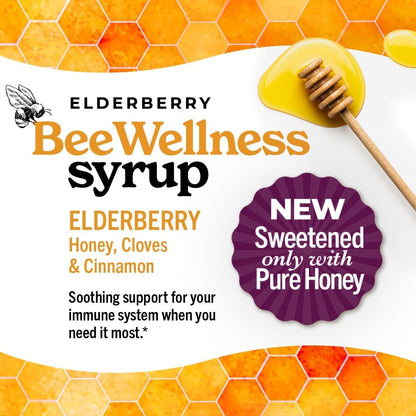 Norm's Farms Elderberry Extract & BeeWellness Syrup 2PK – Immune Support for Kids & Adults, Made in USA