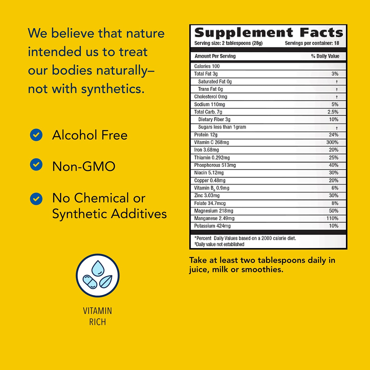 North American Herb & Spice Purely-Zinc Plus - 5.29 oz Whole Food Zinc for Immune Support