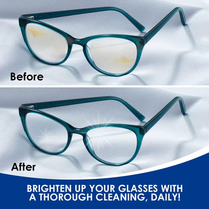 NORTHWEST ENTERPRISES Ultrasonic Eyeglass Cleaner Solution – Concentrated Glasses Cleaner for Sonic & Ultrasonic Machines