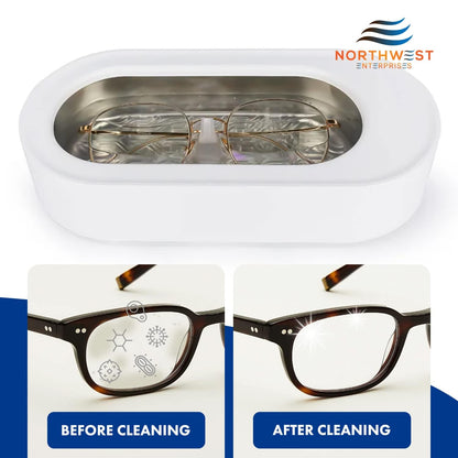 NORTHWEST ENTERPRISES Ultrasonic Eyeglass Cleaner Solution – Concentrated Glasses Cleaner for Sonic & Ultrasonic Machines
