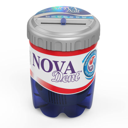 Novadent Soaking Bath – Cleaning Container (With Day Reminder)