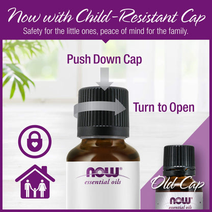 NOW Essential Oils Eucalyptus Oil – Steam Distilled, 100% Pure, 1 oz